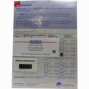 Netti Einbeinhose Gross Rechts 1 Stück - ab 45,64 €