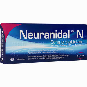 Abbildung von Neuranidal N Tabletten 10 Stück