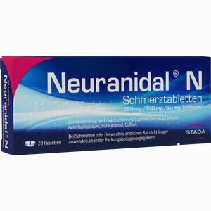 Neuranidal N Tabletten 20 Stück - ab 2,86 €