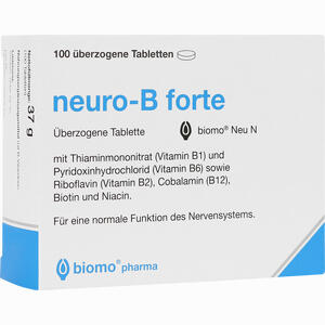Neuro- B Forte Biomo Neu Tabletten 100 Stück - ab 10,96 €