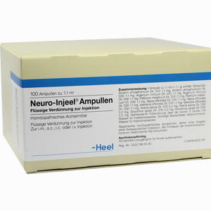 Neuro- Injeel Ampullen  100 Stück - ab 131,66 €