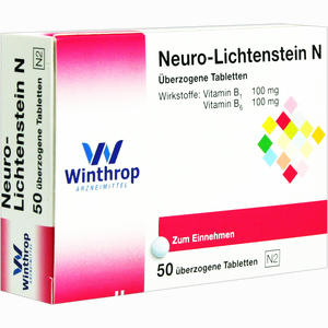 Neuro Lichtenstein N Dragees 50 Stück - ab 0,00 &euro;