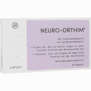 Neuro- Orthim Kapseln 40 Stück - ab 23,97 €