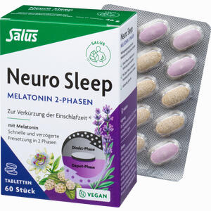 Neuro Salus Sleep Melatonin 2- Phasen Tabletten  60 Stück - ab 16,63 €