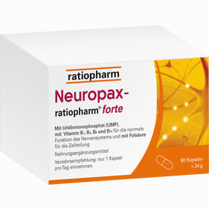 Neuropax- Ratiopharm Forte 80 Stück - ab 32,95 €