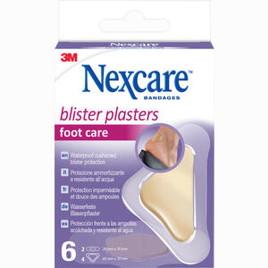 Nexcare Blasenpflaster Fußpflege 6 Stück - ab 5,73 €