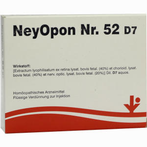 Neyopon Nr. 52 D7 Ampullen 5 x 2 ml - ab 44,00 €