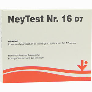 Neytest Nr. 16 D7 Ampullen 5 x 2 ml - ab 42,20 €