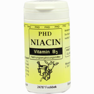 Niacin Kapseln  70 Stück - ab 6,21 €