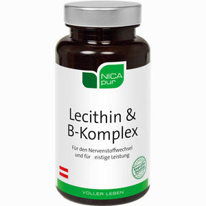 Nicapur Lecithin B- Komplex Kapseln 60 Stück - ab 15,00 €