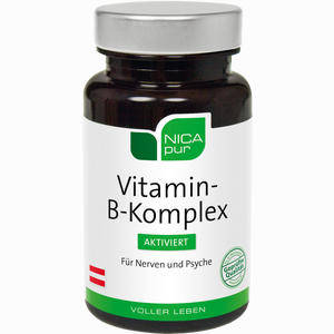 Nicapur Vitamin B- Komplex Aktiviert Kapseln 60 Stück - ab 18,81 €