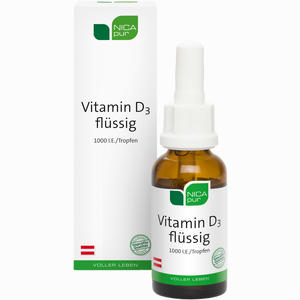 Nicapur Vitamin D3 Flüssig Tropfen 25 ml - ab 20,08 €