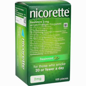 Nicorette 2mg Freshmint kohlpharma GmbH 105 Stück - ab 19,47 &euro;
