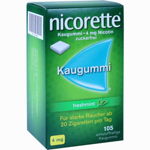 Nicorette Freshmint Kaugummi 4mg 105 Stück - ab 19,86 €