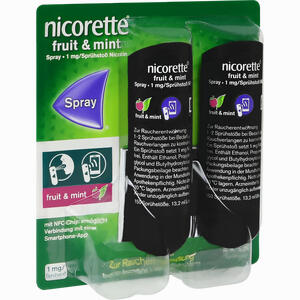 Nicorette Fruit & Mint Spray 1 Mg/Sprühstoß Nfc 2 Stück - ab 33,50 €