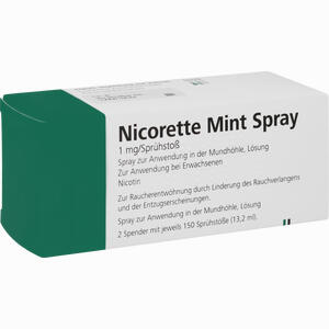 Nicorette Mint Spray 1 Mg/sprühstoß  EurimPharm Arzneimittel GmbH 2 Stück - ab 39,32 €