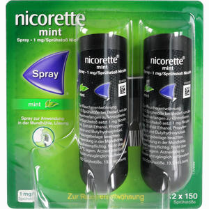 Nicorette Mint Spray  2 Stück - ab 41,89 €