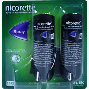Nicorette Spray  2 Stück - ab 0,00 &euro;