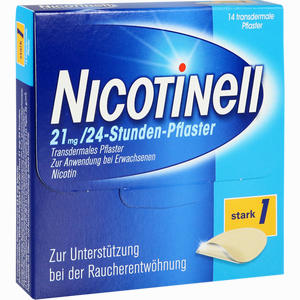 Nicotinell 21mg/24- Stunden- Pflaster Stark 1  14 Stück - ab 33,02 €
