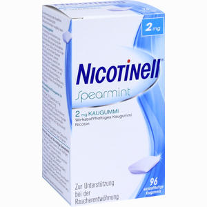 Nicotinell Spearmint 2 Mg Kaugummi  96 Stück - ab 23,21 €