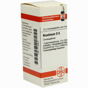 Nicotinum D6 Globuli 10 g - ab 7,85 €