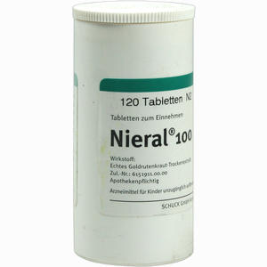 Nieral 100 Tabletten 120 Stück - ab 0,00 &euro;