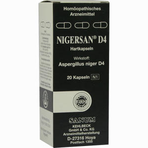 Nigersan D4 Kapseln 20 Stück - ab 20,95 €