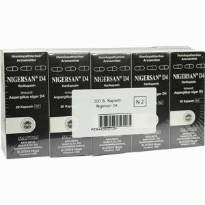 Nigersan D4 Kapseln 10 x 20 Stück - ab 0,00 €