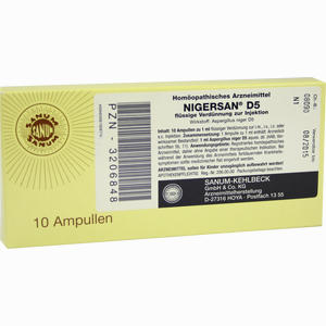 Nigersan D5 Ampullen 10 x 1 ml - ab 43,18 €