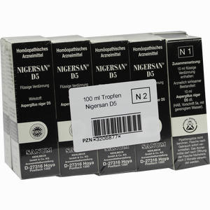 Nigersan D5 Tropfen 100 ml - ab 74,41 €