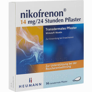 Nikofrenon 14 Mg/24 Stunden Pflaster 14 Stück - ab 16,30 €