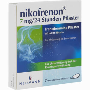 Nikofrenon 7 Mg/24 Stunden Pflaster 7 Stück - ab 7,72 €