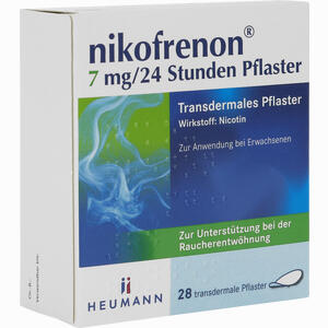 Nikofrenon 7 Mg/24 Stunden Pflaster 28 Stück - ab 39,95 €