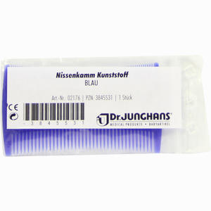 Nissenkamm Kunststoff Blau 1 Stück - ab 1,15 €