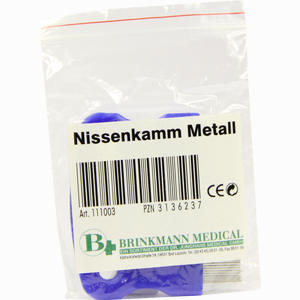 Nissenkamm Metall Brinkmann Medical - Dr. Junghans 1 Stück - ab 2,78 €