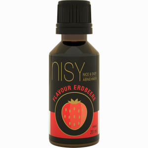 Nisy Flavour Erdbeere Tropfen 20 ml - ab 0,00 &euro;