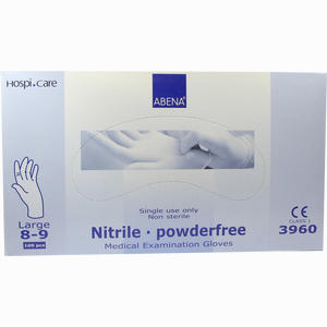 Nitril Handschuhe Ungepudert Gr. L 8- 9  100 Stück - ab 14,86 €