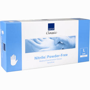 Nitril- Handschuhe Weiss Puderfrei L  100 Stück - ab 6,31 €