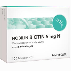 Nobilin Biotin 5mg N Tabletten 100 Stück - ab 8,25 €