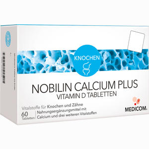 Nobilin Calcium Plus Vitamin D Tabletten 60 Stück - ab 0,00 €