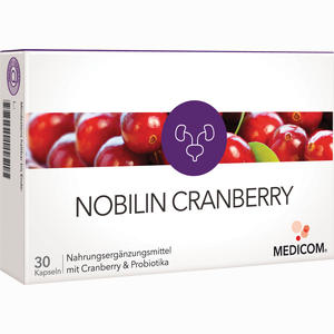 Nobilin Cranberry Kapseln 30 Stück - ab 0,00 &euro;