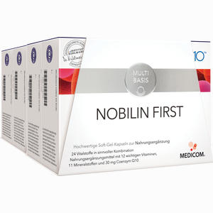 Nobilin First Kombipackung Kapseln 2 x 2 x 60 Stück - ab 44,78 €