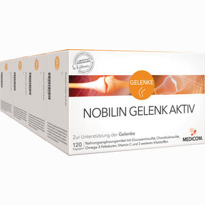 Nobilin Gelenk Kapseln 4 x 120 Stück - ab 0,00 &euro;