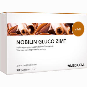 Nobilin Gluco Zimt 90 Stück - ab 13,09 €