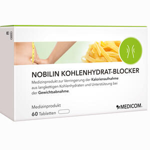 Nobilin Kohlenhydrat- Blocker Tabletten 60 Stück - ab 0,00 &euro;