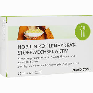Nobilin Kohlenhydrat- Stoffwechsel Aktiv 60 Stück - ab 12,63 &euro;