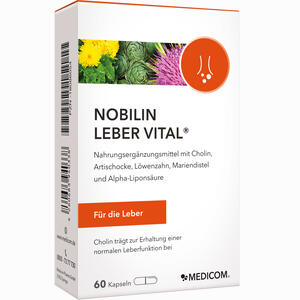 Nobilin Leber Vital 60 Stück - ab 14,89 &euro;