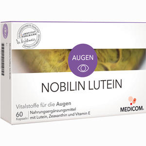 Nobilin Lutein Kapseln 60 Stück - ab 0,00 &euro;