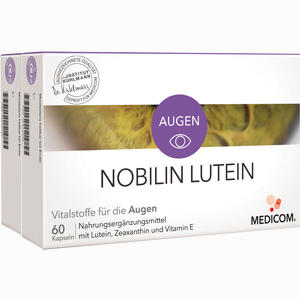 Nobilin Lutein Kapseln 2 x 60 Stück - ab 0,00 &euro;