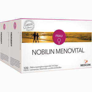 Nobilin Menovital Kapseln 2 x 120 Stück - ab 0,00 &euro;